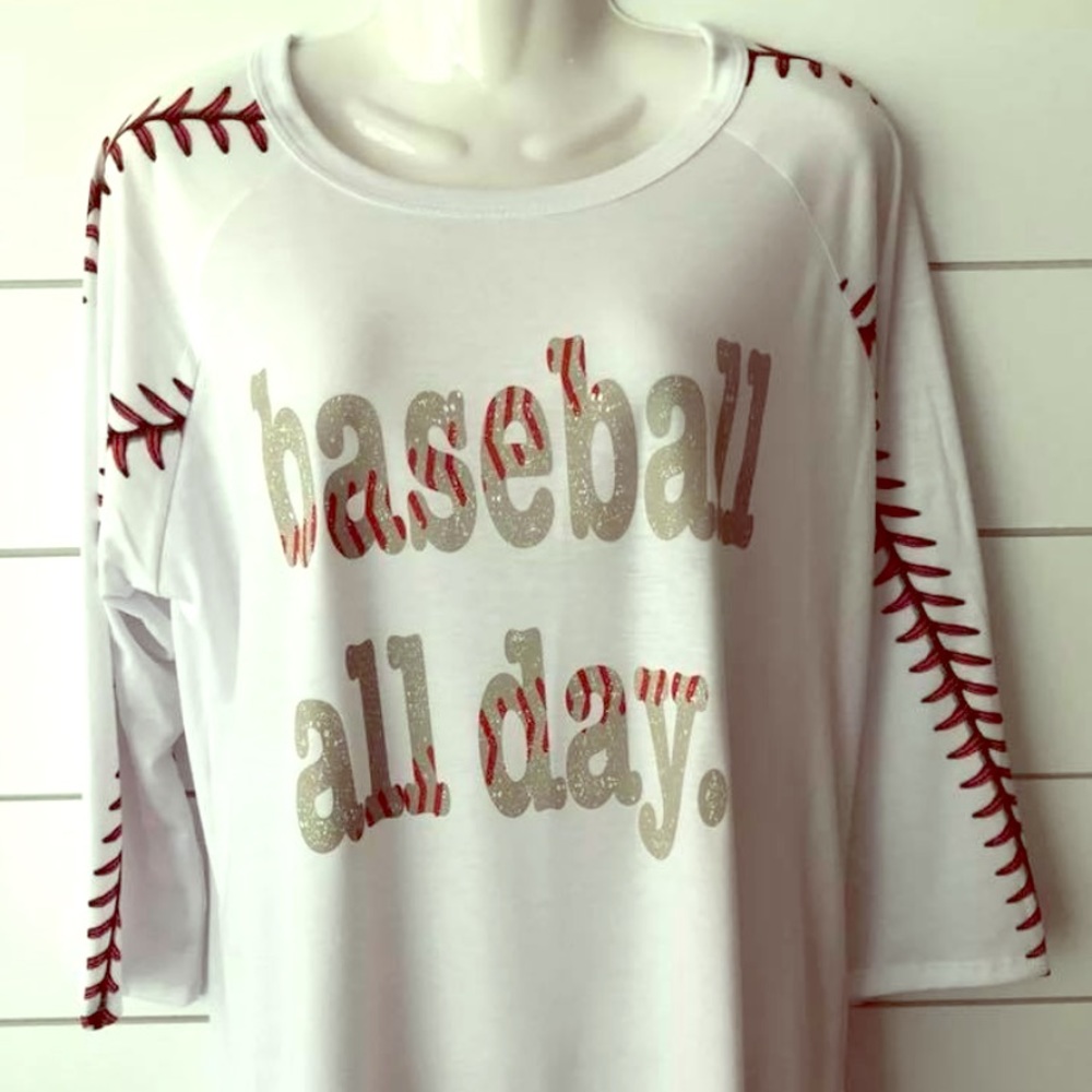 Baseball All-day 3/4 sleeve T-shirt, large